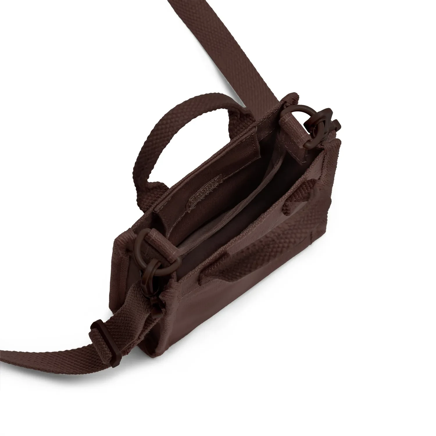 ESTOTI XS MICRO CROSSBODY BAG - DARK OAK